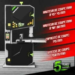 Scie à Ruban 250W Avec Guide Latéral - Constructor 7 Scie à Ruban 250W Avec Guide Latéral - Constructor -Homelite Soldes Boutique 15087523 3