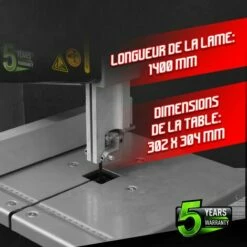 Scie à Ruban 250W Avec Guide Latéral - Constructor 8 Scie à Ruban 250W Avec Guide Latéral - Constructor -Homelite Soldes Boutique 15087523 4