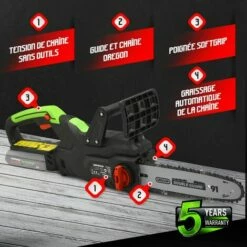 Tronçonneuse Sans Fil 20 V (sans Batterie) - Guide 250mm - Guide Et Chaîne Oregon - Constructor 7 Tronçonneuse Sans Fil 20 V (sans Batterie) - Guide 250mm - Guide Et Chaîne Oregon - Constructor -Homelite Soldes Boutique 15578730 3