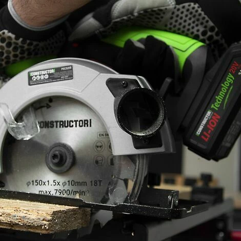 Kit 2 Machines Sans Fil 20V (scie Sauteuse Et Scie Circulaire) + 1 Batterie 2Ah - Constructor 4 Kit 2 Machines Sans Fil 20V (scie Sauteuse Et Scie Circulaire) + 1 Batterie 2Ah - Constructor - Image 4