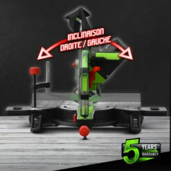 Scie à Onglets Radiale 2100W - 305mm - Constructor -Homelite Soldes Boutique 19883075 3