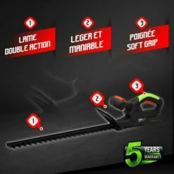 Taille Haies 20v Max Sans Batterie - Lame 55cm - Capacité De Coupe 16mm - Constructor -Homelite Soldes Boutique 20153184 3