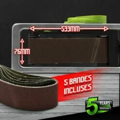 Ponceuse à Bande 2en1 1010W - Constructor -Homelite Soldes Boutique 2746996 3