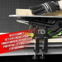 Ponceuse à Bande 2en1 1010W - Constructor -Homelite Soldes Boutique 2746996 4