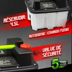 Décolleuse Papier Peint 2200W - Réservoir 4.5L - Constructor -Homelite Soldes Boutique 28010772 3