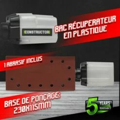 Ponceuse Vibrante 330W - Constructor -Homelite Soldes Boutique 28010774 3