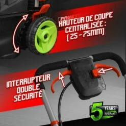 Tondeuse à Gazon 40V (2x20V) 34 Cm - Sans Batterie - Constructor -Homelite Soldes Boutique 28039622 4