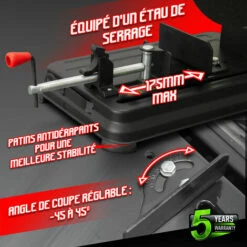 Tronçonneuse à Métaux 2300W - Diamètre Du Disque 355mm - Constructor -Homelite Soldes Boutique 33391442 4