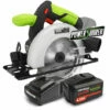 Scie Circulaire Max 20V + Batterie 4Ah + Chargeur - Lame 150mm 18 Dents - Constructor