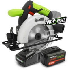 Scie Circulaire Max 20V + Batterie 4Ah + Chargeur - Lame 150mm 18 Dents - Constructor