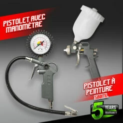 CONSTRUCTOR Kit D'accessoires 5pcs Pour Compresseur - Construc -Homelite Soldes Boutique 35565958 3