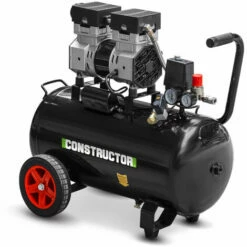 Compresseur 750W - 50L Silencieux - 8 Bars - Constructor