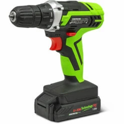 Perceuse Visseuse 20V Lithium - Vitesse Variable - Mandrin Auto Serrant 10mm - Constructor