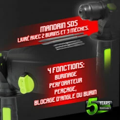 Marteau Perforateur 1050W BMC - Constructor -Homelite Soldes Boutique 4491077 3