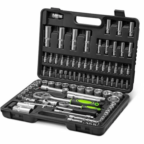 Coffre à Douilles 94 Pcs Chrome Vanadium - Constructor 1 Coffre à Douilles 94 Pcs Chrome Vanadium - Constructor