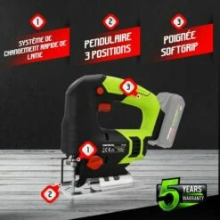 CONSTRUCTOR Scie Sauteuse Pendulaire Sans Fil Max 20V Sans Batterie - Constrctor -Homelite Soldes Boutique 8441794 3