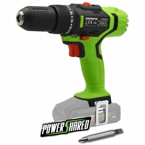 Perceuse Visseuse Percussion Max 20V Sans Batterie - Mandrin Autoserrant 13mm - 42Nm - Constructor 1 Perceuse Visseuse Percussion Max 20V Sans Batterie - Mandrin Autoserrant 13mm - 42Nm - Constructor